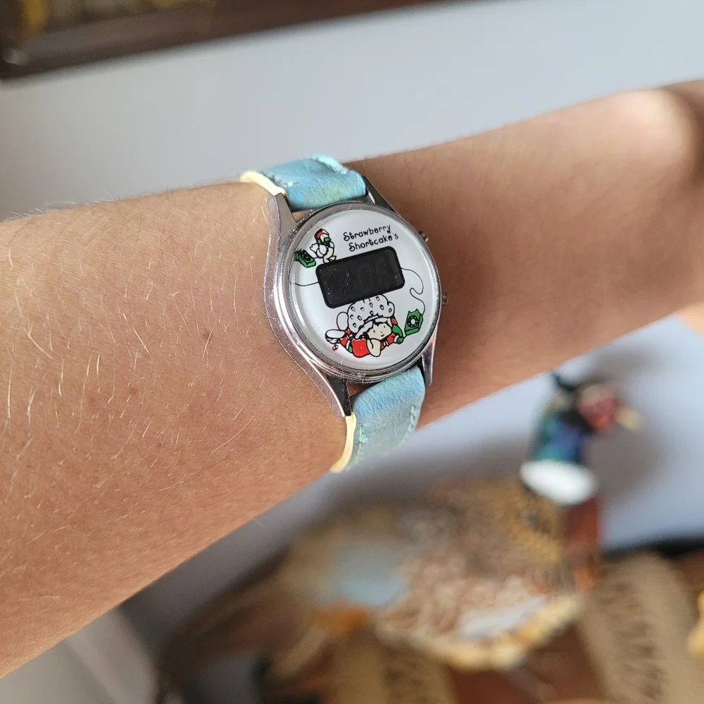 Digital Watch - Quartz Strawberry Shortcake 80's Watch